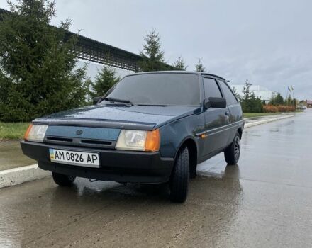 Зеленый ЗАЗ 1102 Таврия, объемом двигателя 1.1 л и пробегом 100 тыс. км за 1500 $, фото 1 на Automoto.ua