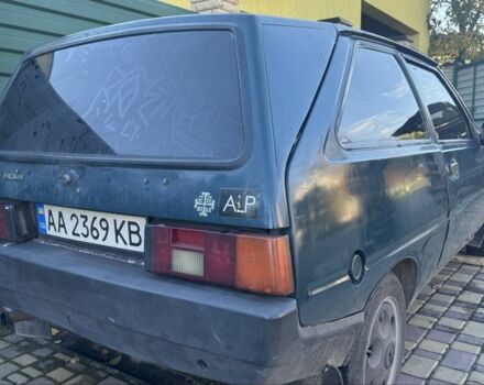 Зеленый ЗАЗ 1102 Таврия, объемом двигателя 1.2 л и пробегом 3 тыс. км за 400 $, фото 1 на Automoto.ua