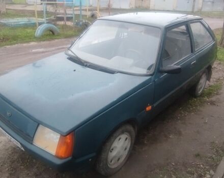 Зеленый ЗАЗ 1102 Таврия, объемом двигателя 1.1 л и пробегом 10 тыс. км за 591 $, фото 1 на Automoto.ua