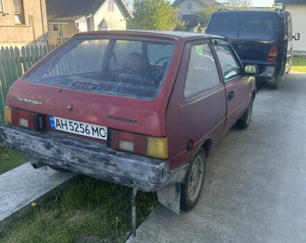 Красный ЗАЗ 1102 Таврія-Нова, объемом двигателя 1.09 л и пробегом 68 тыс. км за 550 $, фото 2 на Automoto.ua