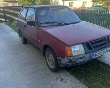 Красный ЗАЗ 1102 Таврія-Нова, объемом двигателя 1.09 л и пробегом 68 тыс. км за 550 $, фото 1 на Automoto.ua