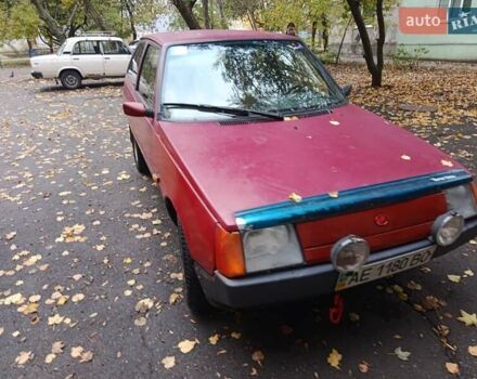 Красный ЗАЗ 1102 Таврія-Нова, объемом двигателя 1.1 л и пробегом 70 тыс. км за 832 $, фото 2 на Automoto.ua