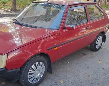 Красный ЗАЗ 1102 Таврія-Нова, объемом двигателя 1.2 л и пробегом 159 тыс. км за 1200 $, фото 2 на Automoto.ua