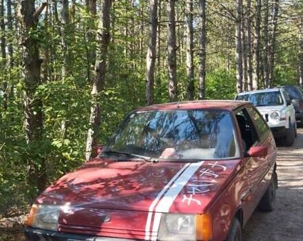 Красный ЗАЗ 1102 Таврія-Нова, объемом двигателя 1.2 л и пробегом 55 тыс. км за 550 $, фото 3 на Automoto.ua