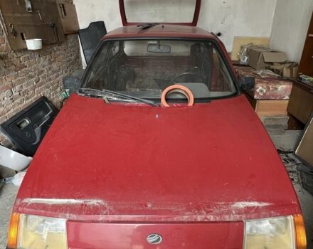 Красный ЗАЗ 1102 Таврия-Нова, объемом двигателя 1.1 л и пробегом 210 тыс. км за 650 $, фото 1 на Automoto.ua