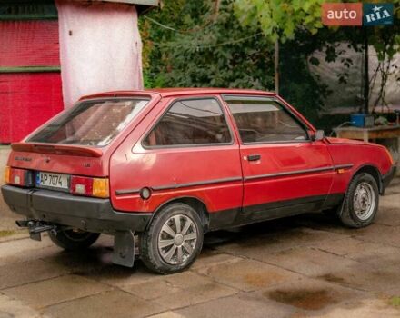 Красный ЗАЗ 1102 Таврія-Нова, объемом двигателя 1.2 л и пробегом 320 тыс. км за 750 $, фото 6 на Automoto.ua