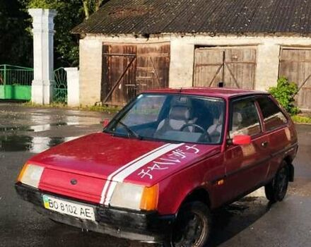 Красный ЗАЗ 1102 Таврія-Нова, объемом двигателя 1.2 л и пробегом 55 тыс. км за 550 $, фото 2 на Automoto.ua