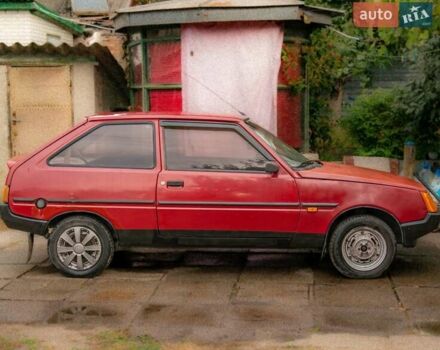 Красный ЗАЗ 1102 Таврія-Нова, объемом двигателя 1.2 л и пробегом 320 тыс. км за 750 $, фото 8 на Automoto.ua