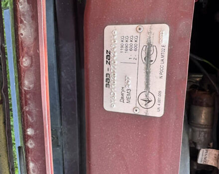 Красный ЗАЗ 1102 Таврія-Нова, объемом двигателя 1.2 л и пробегом 34 тыс. км за 2550 $, фото 10 на Automoto.ua