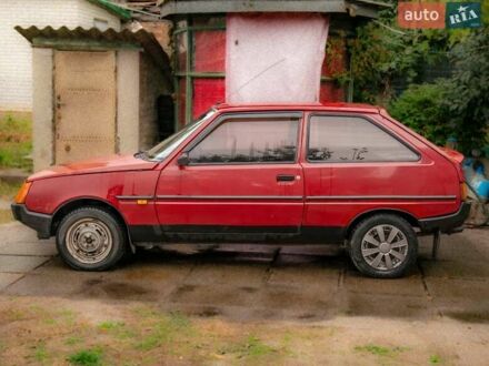 Красный ЗАЗ 1102 Таврія-Нова, объемом двигателя 1.2 л и пробегом 320 тыс. км за 750 $, фото 1 на Automoto.ua