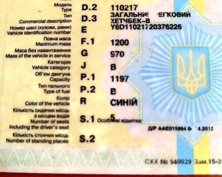 Синий ЗАЗ 1102 Таврія-Нова, объемом двигателя 1.2 л и пробегом 198 тыс. км за 800 $, фото 8 на Automoto.ua