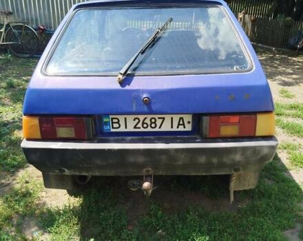 Синий ЗАЗ 1102 Таврія-Нова, объемом двигателя 1.1 л и пробегом 170 тыс. км за 600 $, фото 2 на Automoto.ua