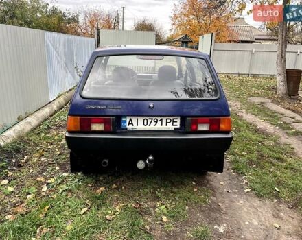 Синий ЗАЗ 1102 Таврія-Нова, объемом двигателя 1.2 л и пробегом 37 тыс. км за 2000 $, фото 4 на Automoto.ua