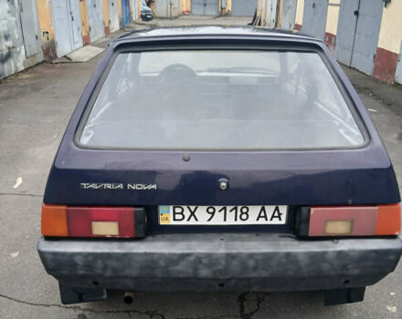Синий ЗАЗ 1102 Таврія-Нова, объемом двигателя 1.1 л и пробегом 89 тыс. км за 1100 $, фото 5 на Automoto.ua