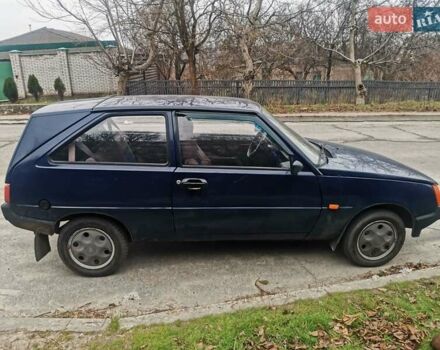 Синий ЗАЗ 1102 Таврія-Нова, объемом двигателя 1.2 л и пробегом 195 тыс. км за 1200 $, фото 2 на Automoto.ua