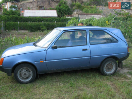 Синий ЗАЗ 1102 Таврія-Нова, объемом двигателя 1.2 л и пробегом 95 тыс. км за 1300 $, фото 1 на Automoto.ua