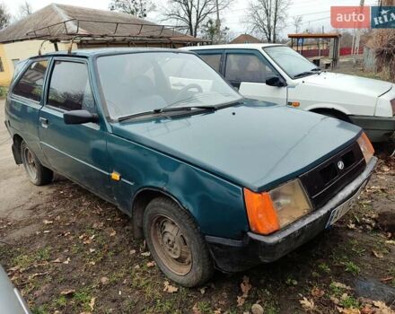 Зеленый ЗАЗ 1102 Таврія-Нова, объемом двигателя 1.2 л и пробегом 180 тыс. км за 499 $, фото 4 на Automoto.ua