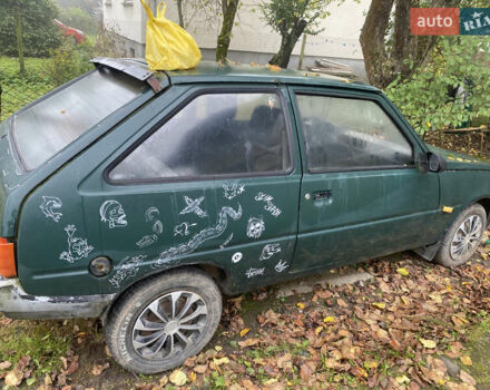 Зеленый ЗАЗ 1102 Таврія-Нова, объемом двигателя 1.2 л и пробегом 200 тыс. км за 350 $, фото 2 на Automoto.ua