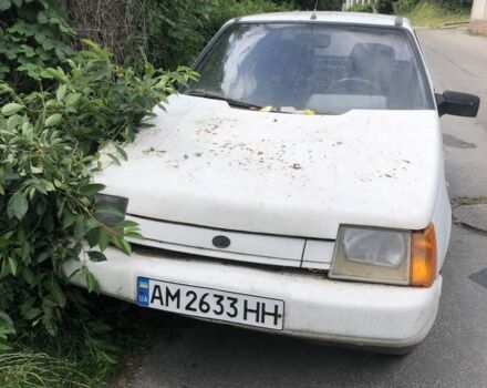 Белый ЗАЗ 1103 Славута, объемом двигателя 1.2 л и пробегом 2 тыс. км за 504 $, фото 1 на Automoto.ua