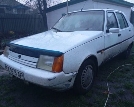 Белый ЗАЗ 1103 Славута, объемом двигателя 1.3 л и пробегом 123 тыс. км за 400 $, фото 1 на Automoto.ua