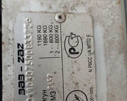 Белый ЗАЗ 1103 Славута, объемом двигателя 0 л и пробегом 49 тыс. км за 1500 $, фото 13 на Automoto.ua