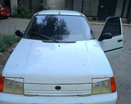 Белый ЗАЗ 1103 Славута, объемом двигателя 1.2 л и пробегом 194 тыс. км за 1800 $, фото 4 на Automoto.ua