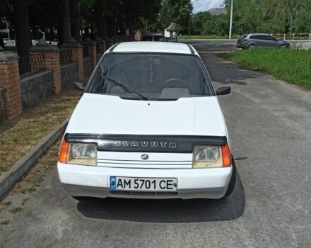 Белый ЗАЗ 1103 Славута, объемом двигателя 1.2 л и пробегом 247 тыс. км за 1350 $, фото 1 на Automoto.ua