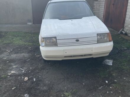 Белый ЗАЗ 1103 Славута, объемом двигателя 1 л и пробегом 123 тыс. км за 400 $, фото 1 на Automoto.ua