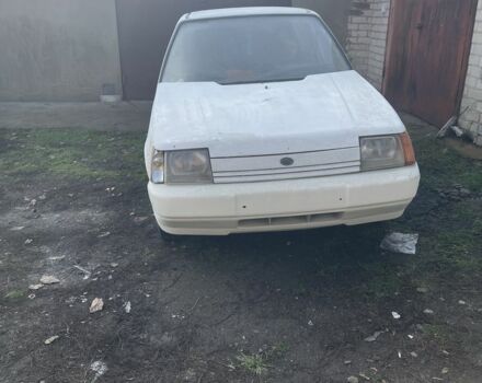 Белый ЗАЗ 1103 Славута, объемом двигателя 1 л и пробегом 123 тыс. км за 400 $, фото 1 на Automoto.ua