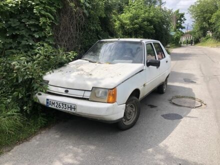 Белый ЗАЗ 1103 Славута, объемом двигателя 1.2 л и пробегом 2 тыс. км за 600 $, фото 1 на Automoto.ua