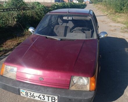 Красный ЗАЗ 1103 Славута, объемом двигателя 1.1 л и пробегом 150 тыс. км за 334 $, фото 4 на Automoto.ua