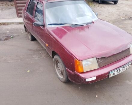 Красный ЗАЗ 1103 Славута, объемом двигателя 1 л и пробегом 100 тыс. км за 553 $, фото 1 на Automoto.ua