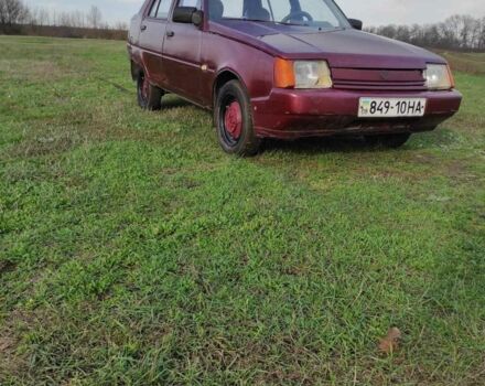 Красный ЗАЗ 1103 Славута, объемом двигателя 1.3 л и пробегом 12 тыс. км за 415 $, фото 7 на Automoto.ua