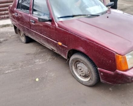 Красный ЗАЗ 1103 Славута, объемом двигателя 1 л и пробегом 100 тыс. км за 553 $, фото 6 на Automoto.ua