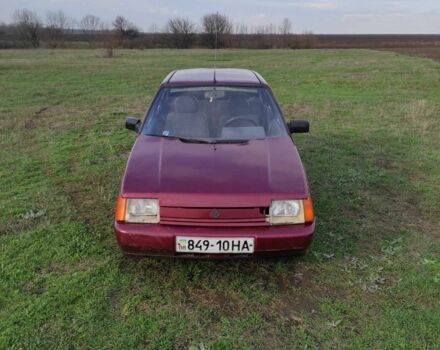 Красный ЗАЗ 1103 Славута, объемом двигателя 1.3 л и пробегом 12 тыс. км за 415 $, фото 6 на Automoto.ua