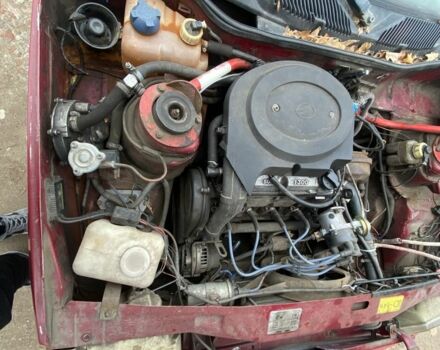 Красный ЗАЗ 1103 Славута, объемом двигателя 1.2 л и пробегом 220 тыс. км за 350 $, фото 3 на Automoto.ua