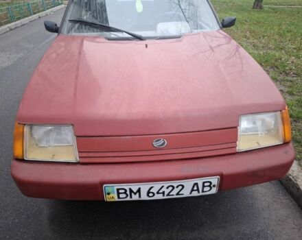 Красный ЗАЗ 1103 Славута, объемом двигателя 1 л и пробегом 250 тыс. км за 593 $, фото 3 на Automoto.ua