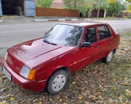 Красный ЗАЗ 1103 Славута, объемом двигателя 1.3 л и пробегом 3 тыс. км за 2100 $, фото 2 на Automoto.ua