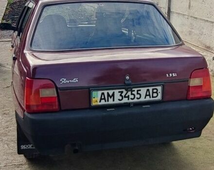 Красный ЗАЗ 1103 Славута, объемом двигателя 1.3 л и пробегом 142 тыс. км за 2000 $, фото 3 на Automoto.ua