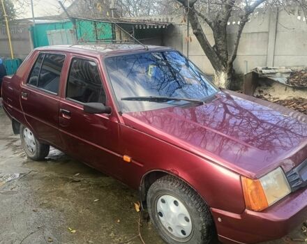 Красный ЗАЗ 1103 Славута, объемом двигателя 1.1 л и пробегом 176 тыс. км за 1100 $, фото 1 на Automoto.ua