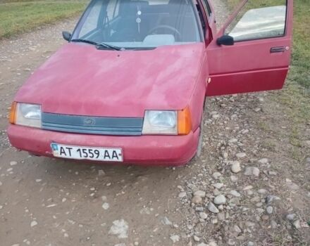 Красный ЗАЗ 1103 Славута, объемом двигателя 1.2 л и пробегом 103 тыс. км за 400 $, фото 3 на Automoto.ua