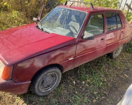 Красный ЗАЗ 1103 Славута, объемом двигателя 1.2 л и пробегом 110 тыс. км за 450 $, фото 1 на Automoto.ua