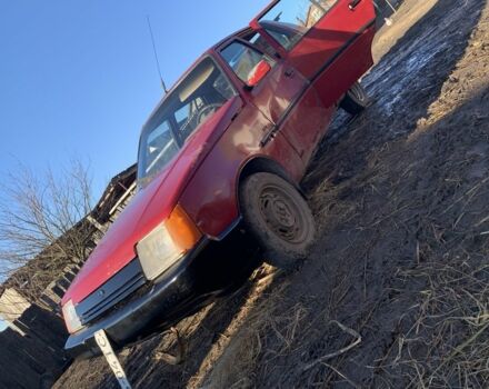 Красный ЗАЗ 1103 Славута, объемом двигателя 1.2 л и пробегом 2 тыс. км за 178 $, фото 5 на Automoto.ua