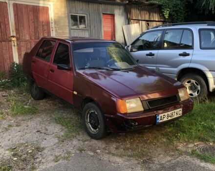 Красный ЗАЗ 1103 Славута, объемом двигателя 1.2 л и пробегом 201 тыс. км за 600 $, фото 3 на Automoto.ua