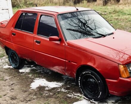 Красный ЗАЗ 1103 Славута, объемом двигателя 1.3 л и пробегом 3 тыс. км за 300 $, фото 6 на Automoto.ua