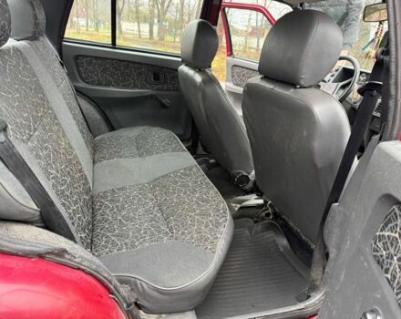 Красный ЗАЗ 1103 Славута, объемом двигателя 1.2 л и пробегом 85 тыс. км за 476 $, фото 7 на Automoto.ua