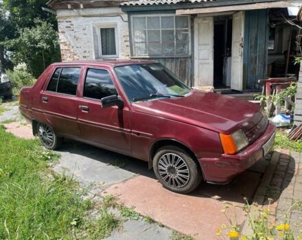 Красный ЗАЗ 1103 Славута, объемом двигателя 1.2 л и пробегом 3 тыс. км за 850 $, фото 4 на Automoto.ua
