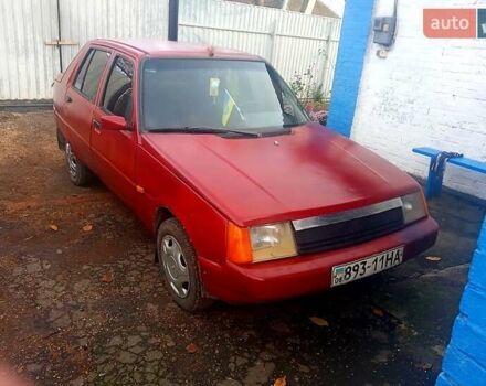 Красный ЗАЗ 1103 Славута, объемом двигателя 1.1 л и пробегом 238 тыс. км за 400 $, фото 8 на Automoto.ua
