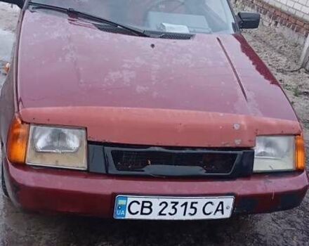 Красный ЗАЗ 1103 Славута, объемом двигателя 1.2 л и пробегом 111 тыс. км за 832 $, фото 4 на Automoto.ua