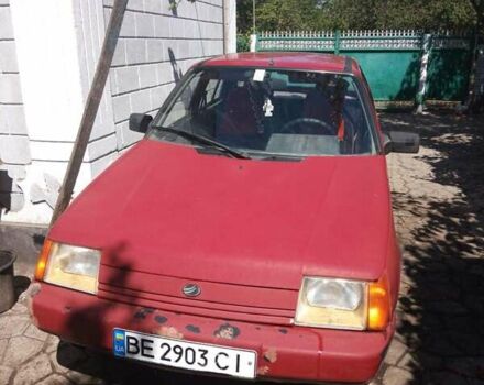Красный ЗАЗ 1103 Славута, объемом двигателя 1.2 л и пробегом 160 тыс. км за 726 $, фото 5 на Automoto.ua
